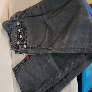 True Religion men's jeans 38/34 grey great condition